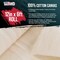 U.S. Art Supply 7-Ounce Unprimed Canvas Roll, 12" Wide x 6' Long (2 Yards) - 100% Cotton, Woven, Acid-Free - Unstretched Canvas Rolls for Painting, Murals, & DIY Crafts